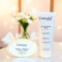 Coffret AURORA Celesta Skincare – La routine de double nettoyage du visage : Gel nettoyant doux et savon masque au lait de chèvre, idéal pour les peaux sensibles