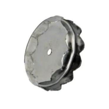 Capsule métallique du porte-savon